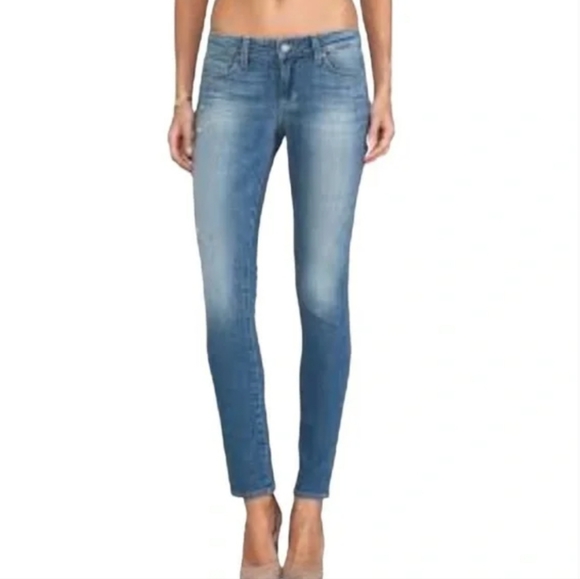 PAIGE Denim - Paige Skyline Ankle Peg Jeans Benny Wash Size 28